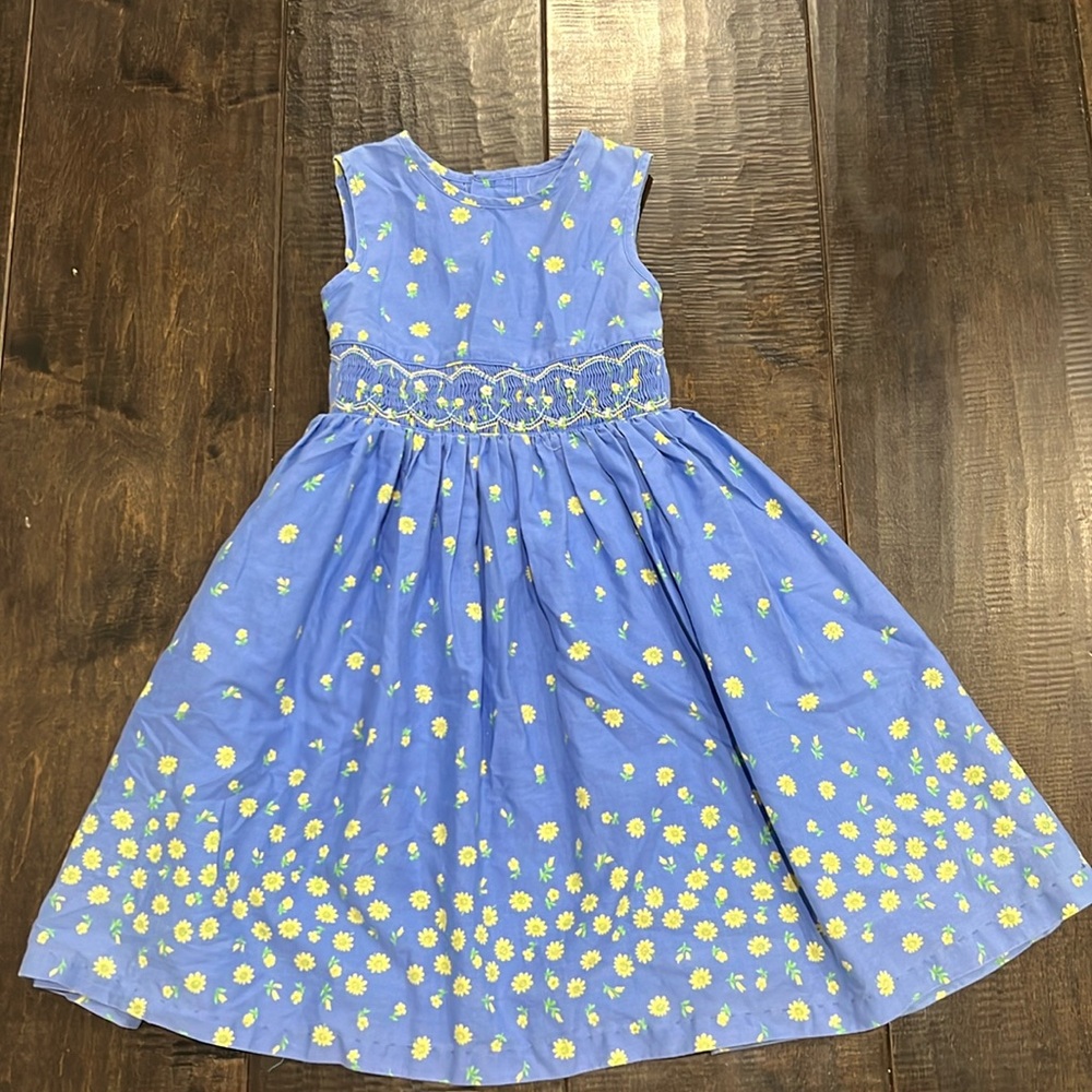 Vintage Just Friends smocked dress